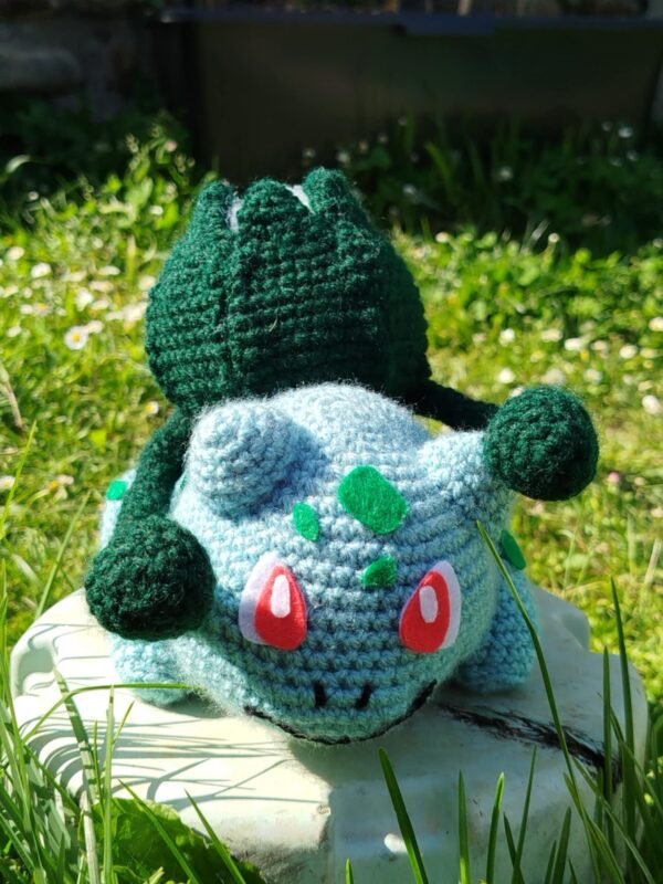 bulbizarre au crochet de face