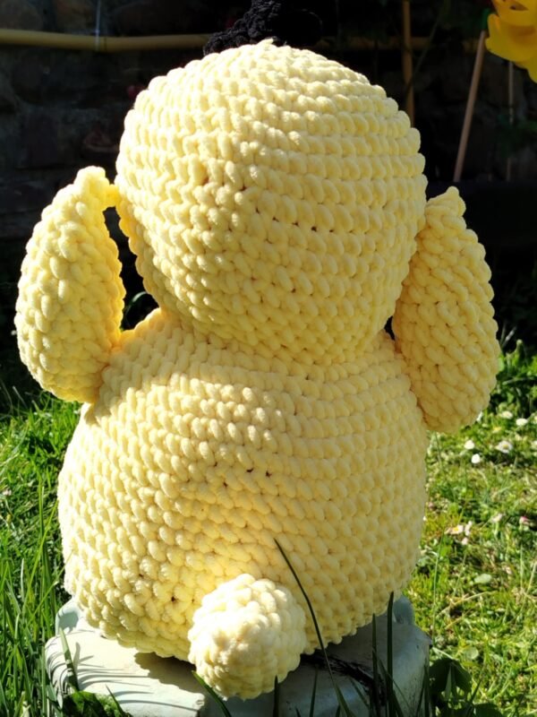 Psykokwak au crochet de dos