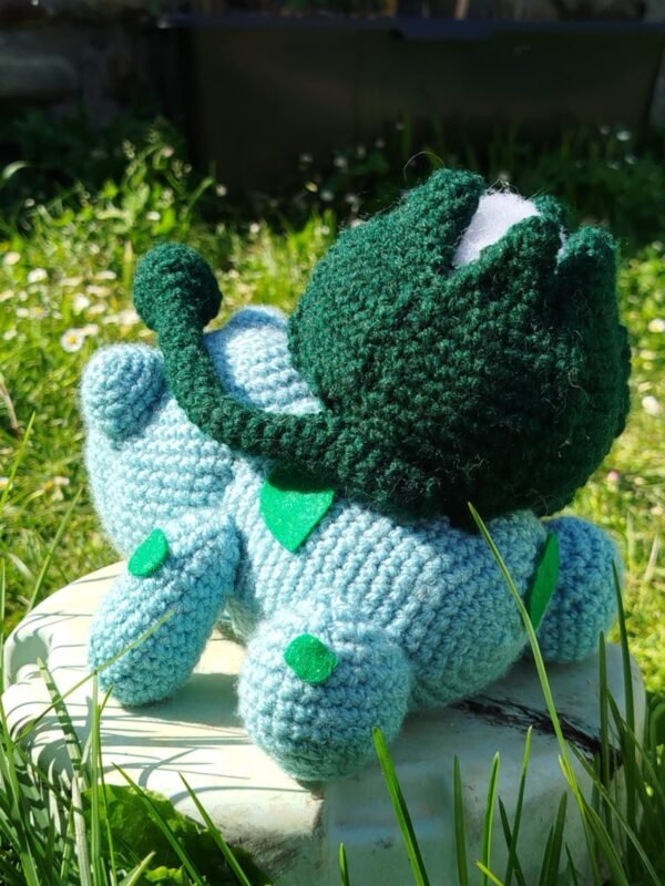 bulbizarre au crochet de dos