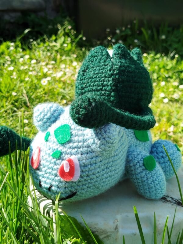 bulbizarre au crochet de profil