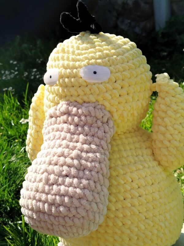 Psykokwak au crochet de profil