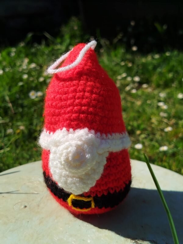 gnome père noël de face