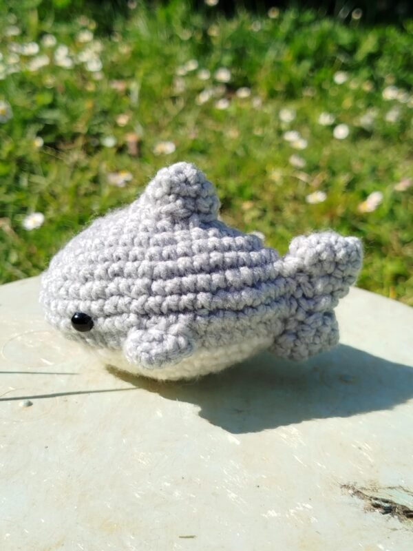 petit requin au crochet de coté