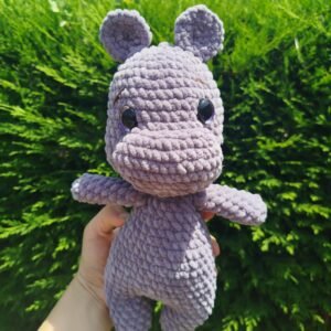 hippopotame au crochet