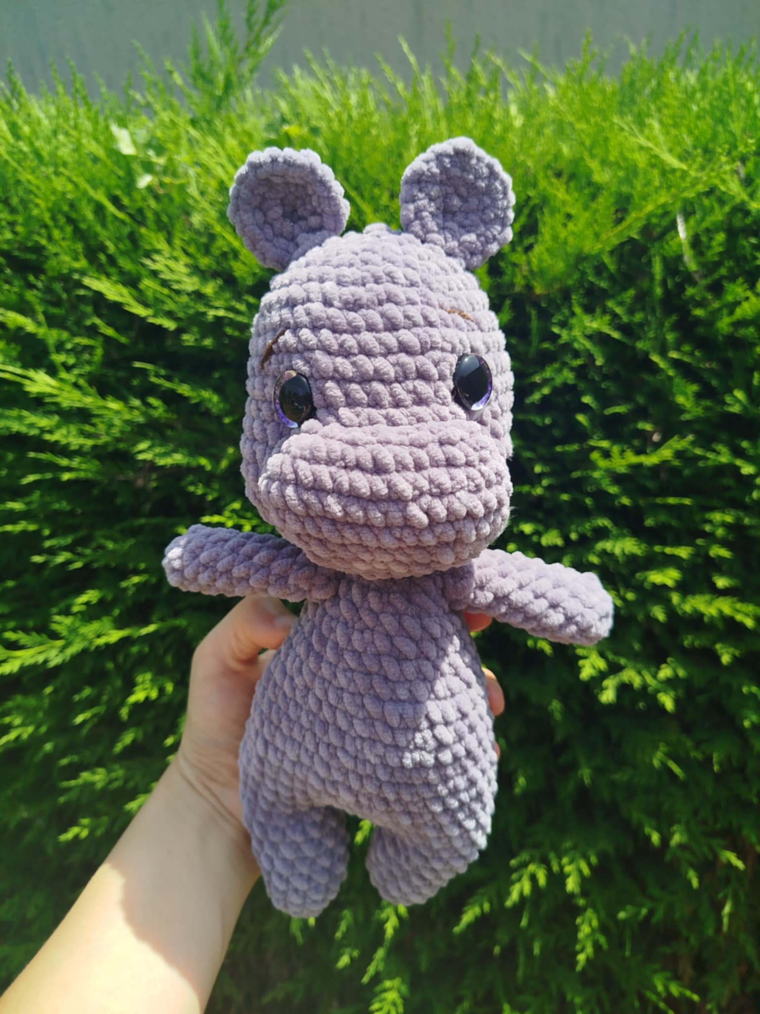 hippopotame au crochet