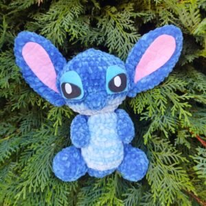 stitch au crochet de face