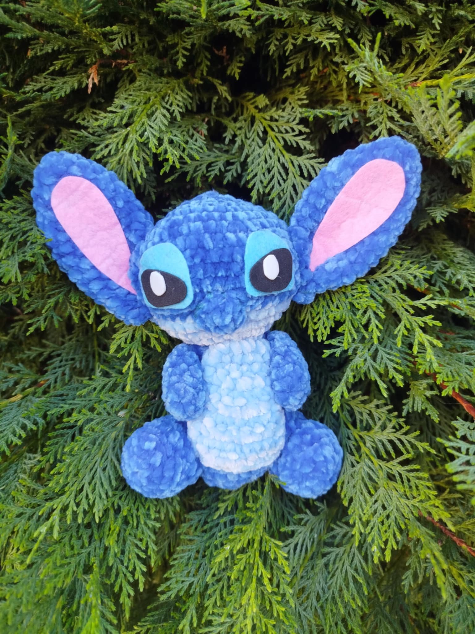 stitch au crochet de face
